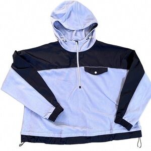 Men's Two-Tone Hooded Jacket